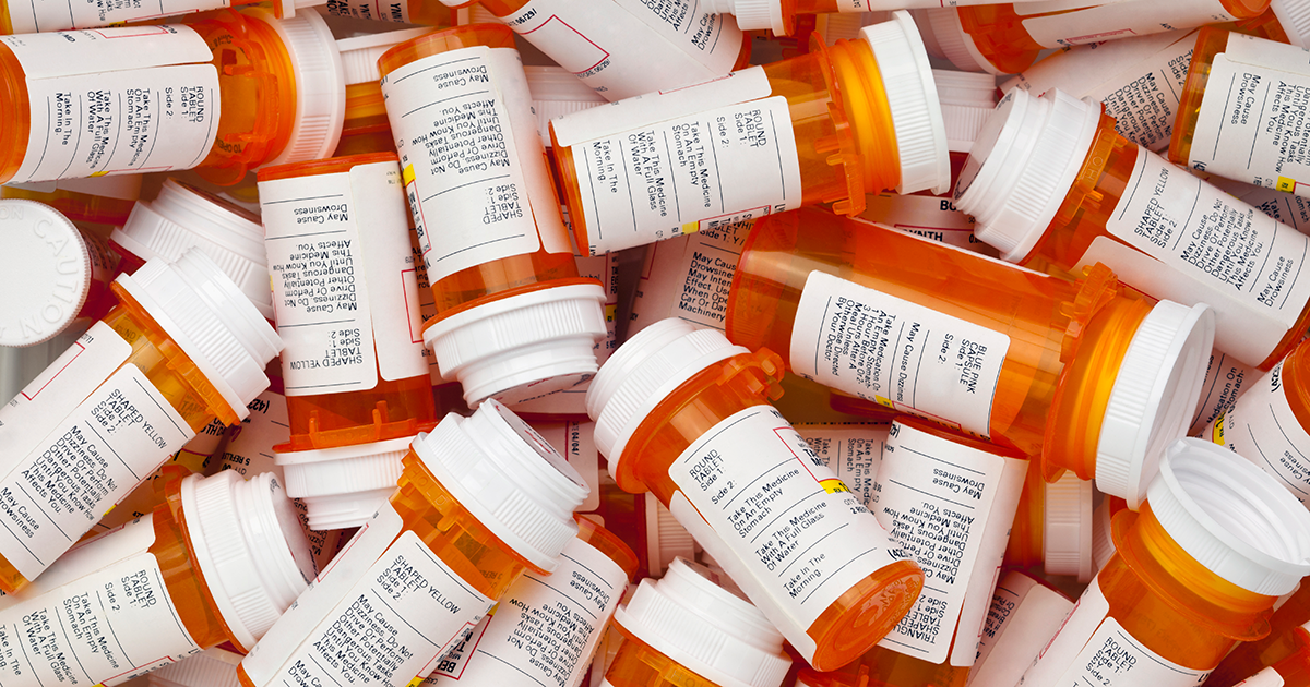 Prescription Pill Bottle logo